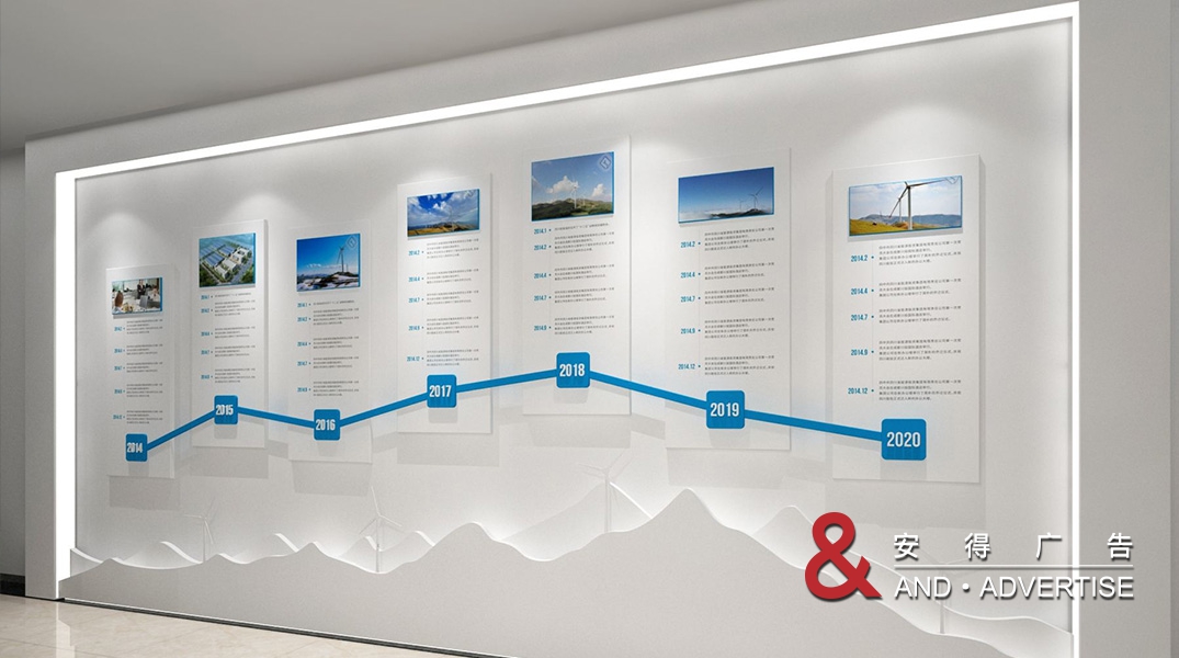 四川能投会东公司办公楼文化包装